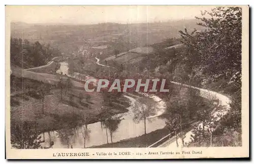 Ansichtskarte AK Vallee de la Dore Avant l arrivee au pont David