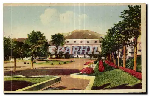 Cartes postales Le Mont Dore Le casino et le parc