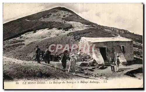 Cartes postales Le Mont Dore le refuge du Sancy et le refuge Auberge