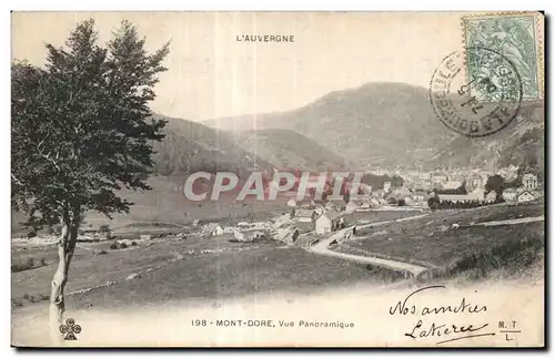 Cartes postales Le Mont Dore Vue Panoramique