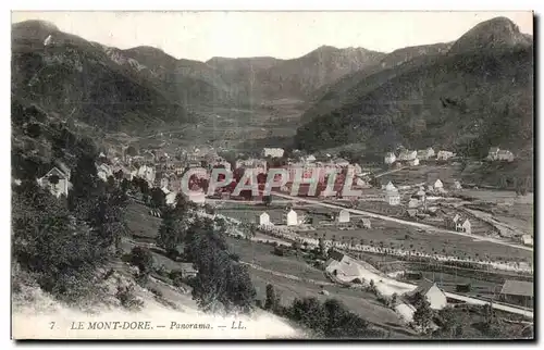 Cartes postales Le Mont Dore Panorama