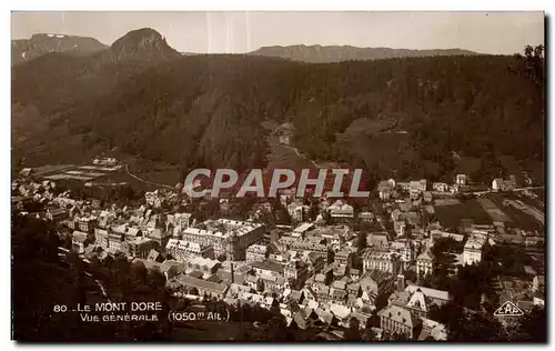 Cartes postales LE MONT DORE Vue generale