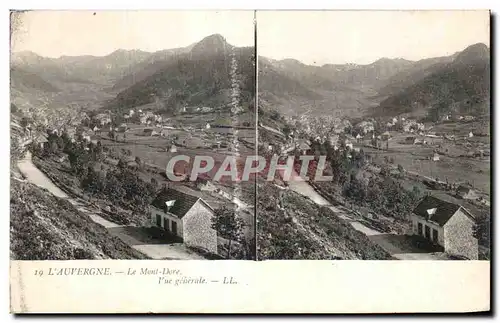 Cartes postales Le Mont Dore Vue generale