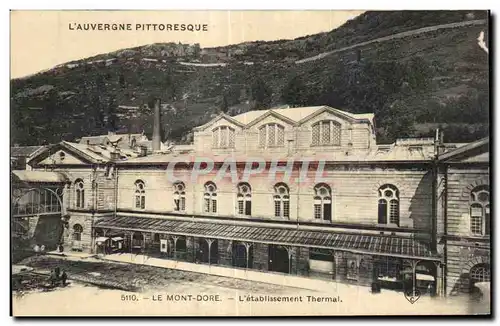 Cartes postales Le Mont Dore L etablissement Thermal