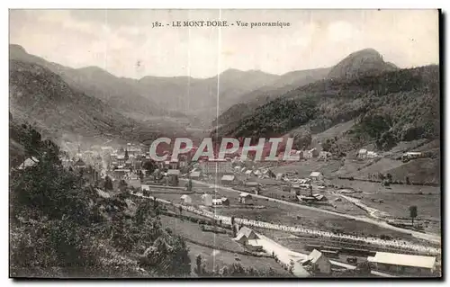 Cartes postales Le Mont Dore Vue panoramique