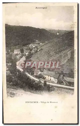 Cartes postales Pontaumur Village of Miremont