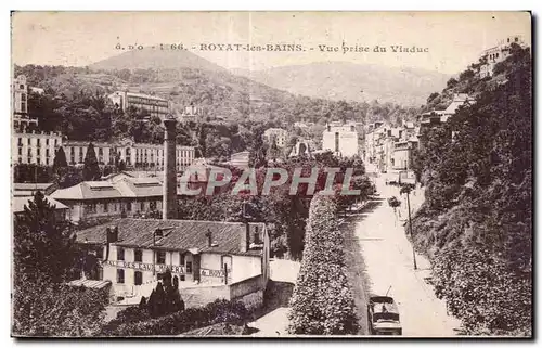 Royat - Vue prise du Viaduc - Cartes postales