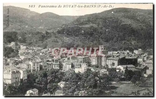 Royat - Panorama - Cartes postales