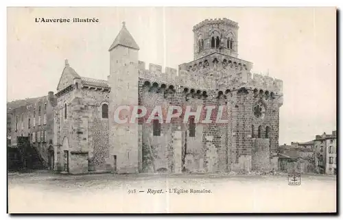 Royat - L Eglise Romaine - Cartes postales