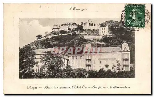 Royat - Hotel des Sources - Cartes postales