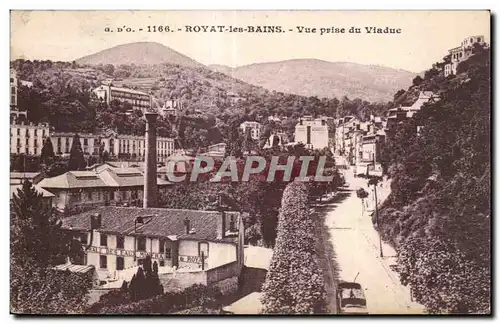 Royat les Bains - Vue prise du Viaduc - Cartes postales