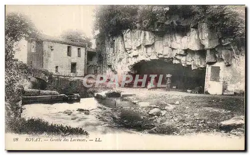 Royat les Bains - Grotte des Laveuses - Ansichtskarte AK