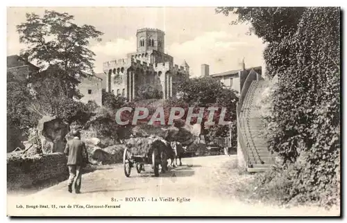 Royat les Bains - La Vieille Eglise - Ansichtskarte AK