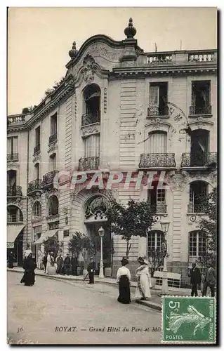 Royat les Bains - Grand Hotel du Parc - Cartes postales