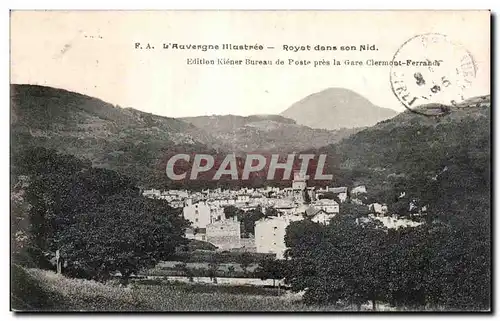 Royat les Bains - Royat dans son nid - Cartes postales