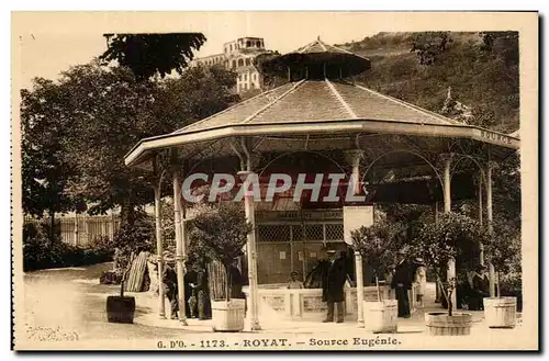 Cartes postales Royat Source Eugenie