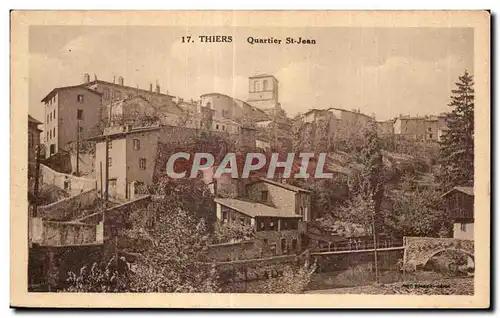 Cartes postales Thiers Quartier St Jean