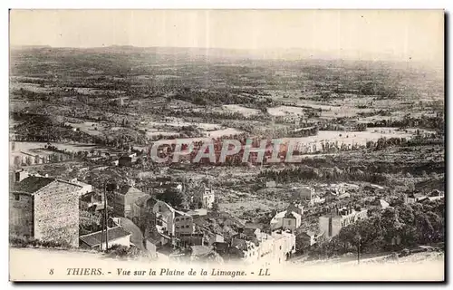 Ansichtskarte AK Thiers Vue sur la Plaine de la Limagne