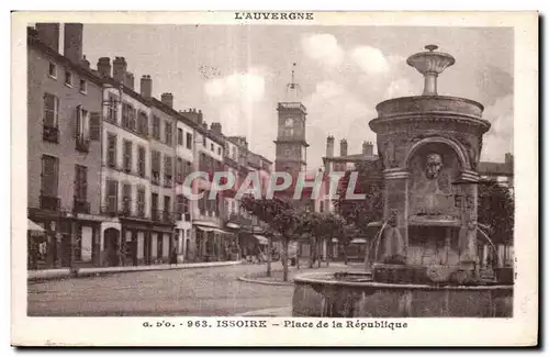 Cartes postales Issoire Pace de la Republique