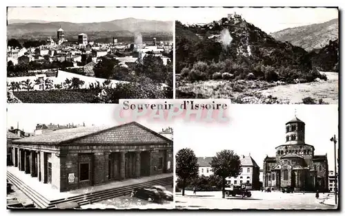 Moderne Karte Issoire Vue generale La Ribeyre Salle des Fales Eglise