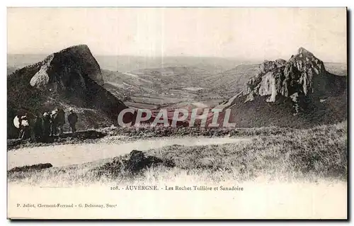 Cartes postales Auvergne Les Roches Tuiliere et Sanadoire