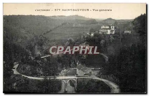 Cartes postales L Auvergne Saint Sauveur Vue generale