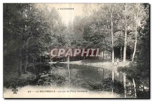 Ansichtskarte AK La Bourboule Le Lac du Parc Fenestre