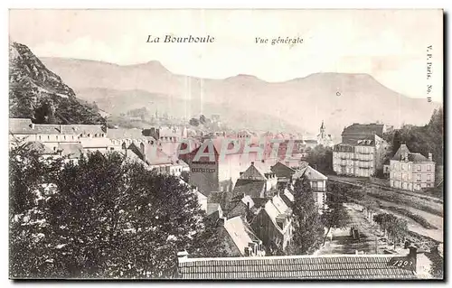 Cartes postales La Bourboule Vue generale