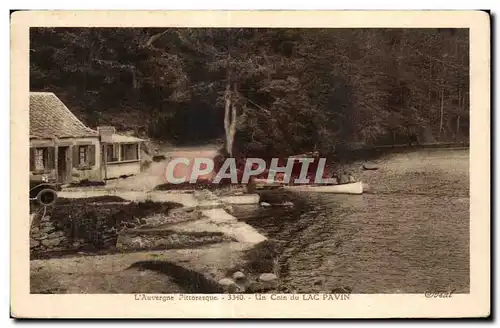 Cartes postales L Auvergne Pittoresque Un Coin du Lac Pavin