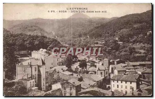 Cartes postales L Auvergne Durtol dans son nid