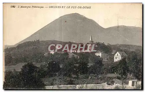 Cartes postales L Auvergny Pittoresque Orcines Et Le Puy De Dome