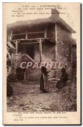 Ansichtskarte AK L Auvergne He veiho maire Nanon toujours de gout en leicudeillo