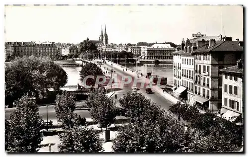 Ansichtskarte AK Bayonne L adour Le Pont St Esprit et la Cathedrale