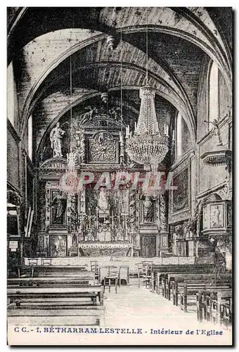 Ansichtskarte AK Betharram - Lestelle Interieur de I Eglise