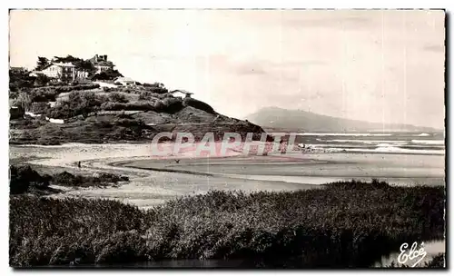 Cartes postales Bidart (B P ) L Ouhnbin La Plage - Au fond