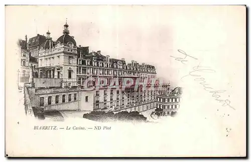 Cartes postales Biarritz Le Cassino