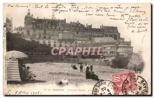 Cartes postales Biarritz L ancien Casino