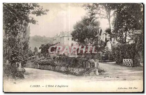 Cartes postales Cambo L Hotel d Angleterre