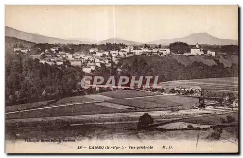 Cartes postales Cambo Vue generale