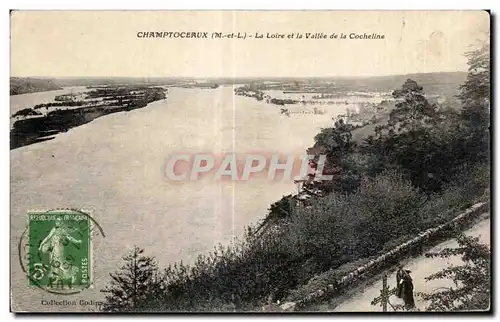 Cartes postales Champtoceaux (m et L) La Loire et la Vallee de la Cocheline