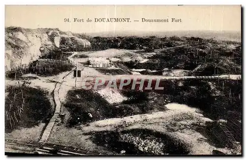 Cartes postales Fort de Douaumont Douaumont Fort