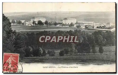 Cartes postales Saint Mihiel Les Casernes d Artillerie Militaria