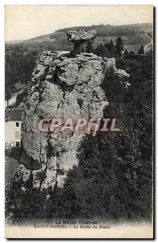 Ansichtskarte AK La Meuse l llustree Saint Mihiel La Roche du Diable