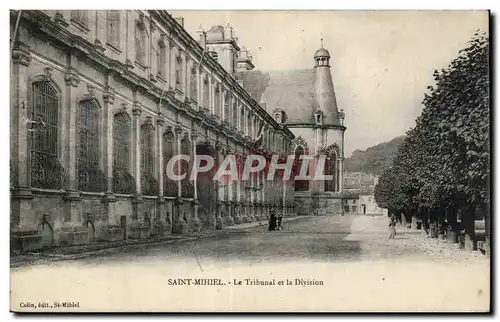 Cartes postales Saint Mihiel Le Tribunal et la Division