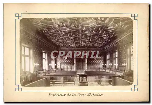 Cartes postales Rouen Interieur de la Cour d Assises