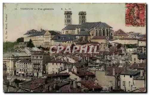 Cartes postales Verdun Vue generale