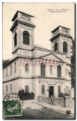 Ansichtskarte AK Meuse Verdun l Eglise St Sauveur