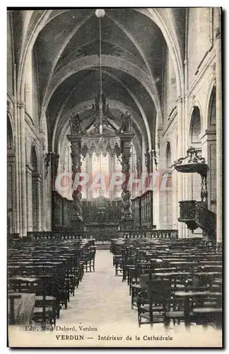 Cartes postales Verdun Interieur de la Cathedrale