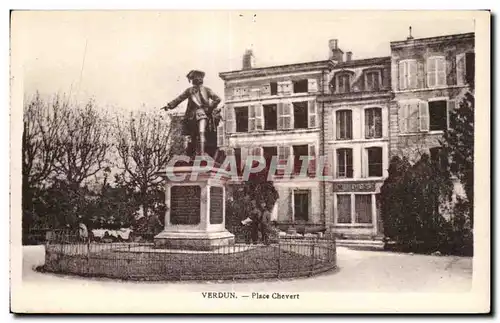 Cartes postales Verdun Place Chevert