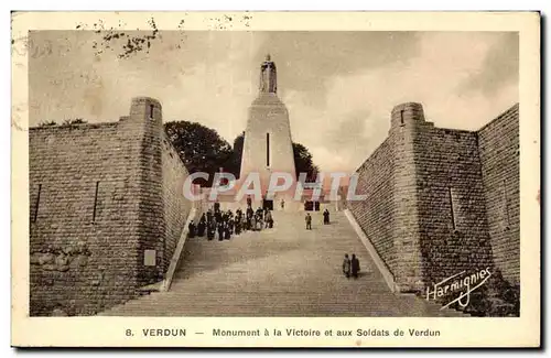 Ansichtskarte AK Verdun Monument a la Victoire et aux Soldats de Verdun